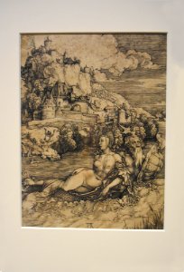 Albrecht Dürer - El rapto de Amimone (ca. 1498)