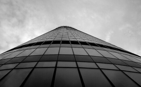 Architecture buildings black and white photo
