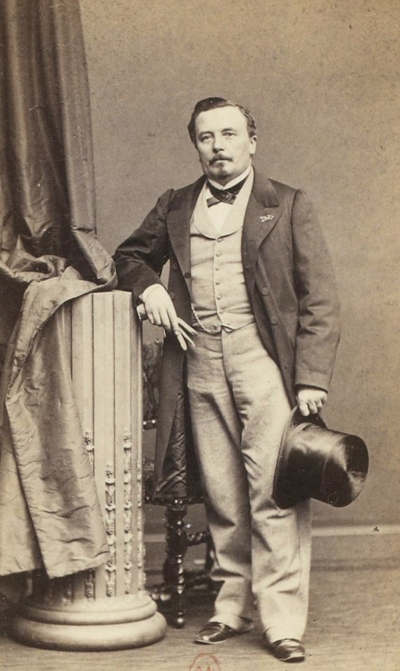Album des députés au Corps législatif entre 1852-1857-Dusolier
