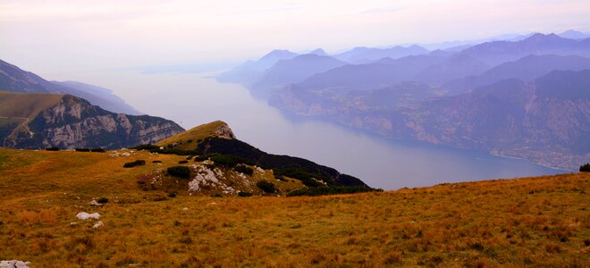 Mountain summit top