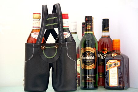 Bottles drink alcohol