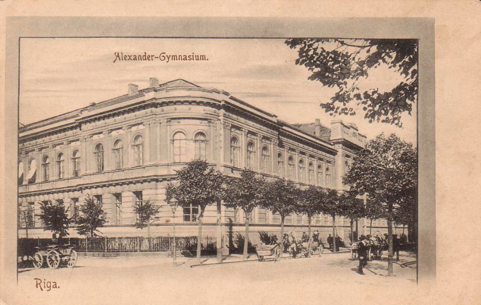 Aleksandrovskaja gimnazija - Riga