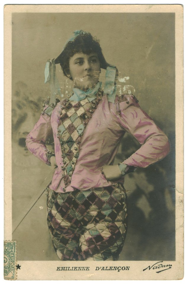 ALENÇON, Emilienne d' Étoile. 758-64. Photo Nadar