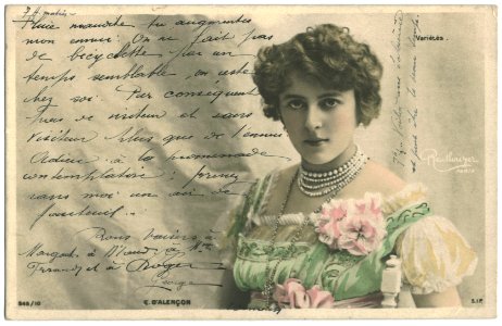 ALENÇON, Emilienne d' SIP. 845-10. Variétés. Photo Reutlinger