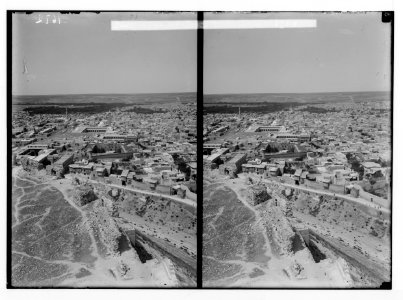 Aleppo (Haleb) and environs. View of Aleppo from castle LOC matpc.02155