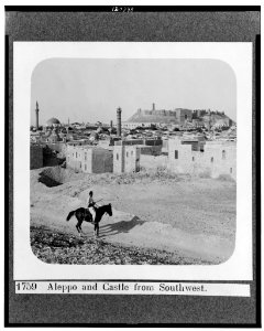 Aleppo and castle from southwest LCCN98506115