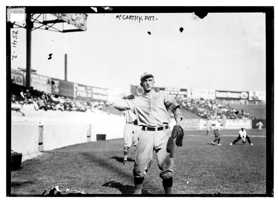 Alex McCarthy at Polo Grounds, NY (baseball) LCCN2014691968
