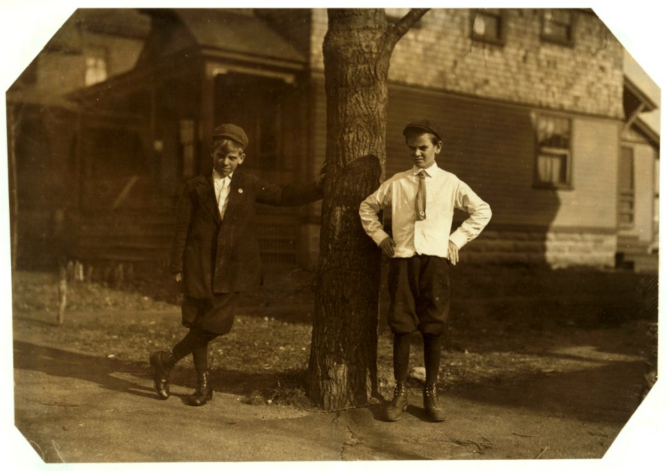 Alexander Ferrier, 6 Hampton St., (on left hand). Has been band boy in -8 mill for two years. He said that a short time ago an unprotected gear on his machine caught his sleeve and tore it LOC nclc.02442