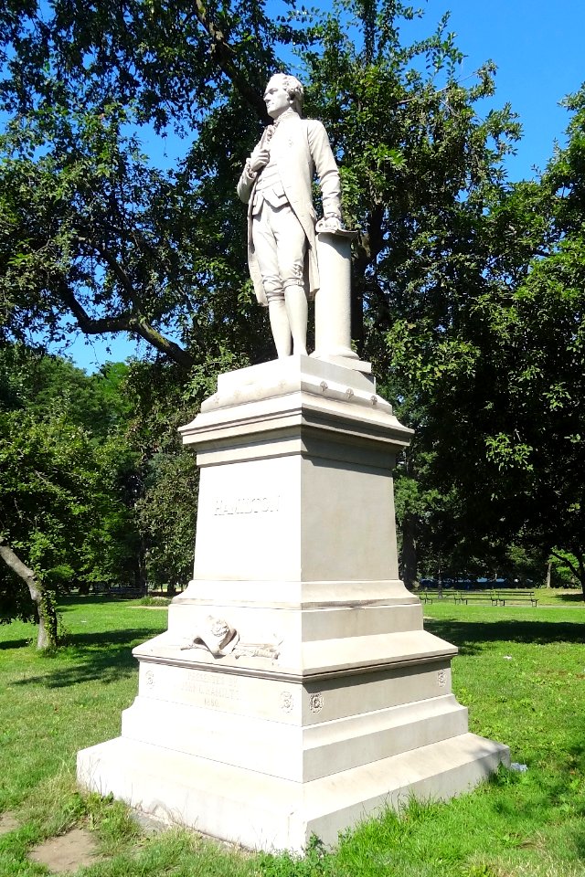 Alexander Hamilton by Conrads, Central Park, NYC - 02