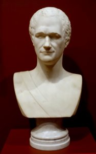 Alexander Hamilton by Giuseppe Ceracchi, 1794, marble - Currier Museum of Art - Manchester, NH - DSC07536 photo
