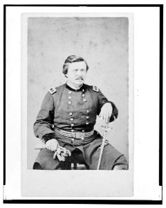 Alexander McDowell McCook, Union general, three-quarter length portrait, seated, facing front LCCN2003674853
