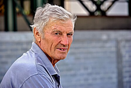 Portrait old age sedoy