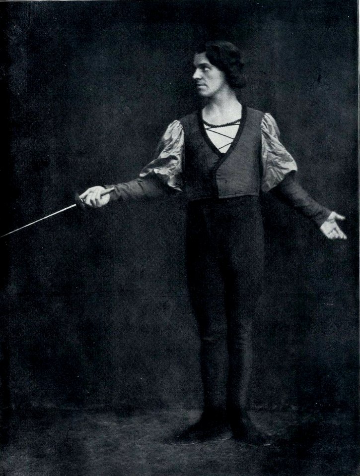 Alexander Moissi als Hamlet, 1912
