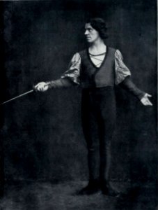 Alexander Moissi als Hamlet, 1912