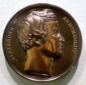 Alexander von Humboldt by Henri Francois Brandt, 1828 - Bode-Museum - DSC02834 photo