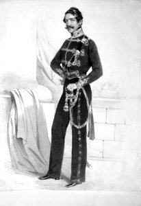 Alexander von Württemberg Litho photo