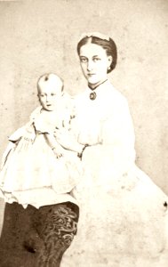 Alexandra with Albert Victor