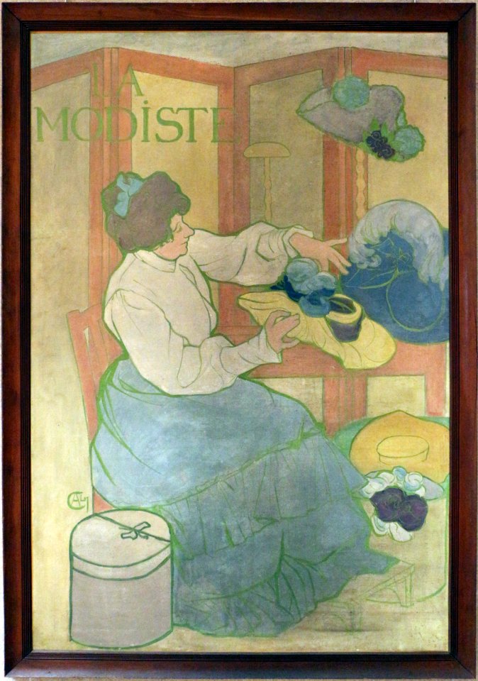 Alexandre charpentier, la modista, 1893-96 ca