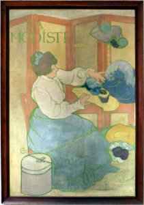 Alexandre charpentier, la modista, 1893-96 ca