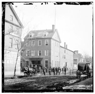 Alexandria, Va. The Marshall House, King and Pitt Streets LOC cwpb.01464
