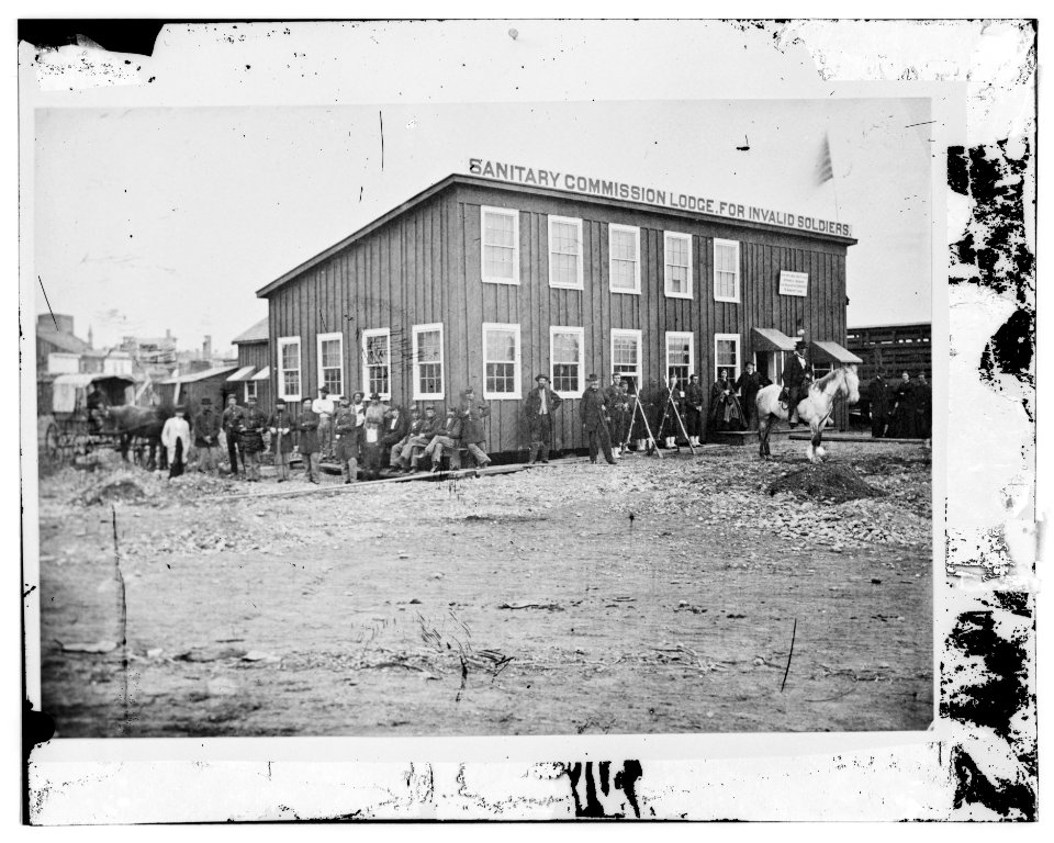 Alexandria, Virginia. Sanitary Commission lodge LOC cwpb.01389