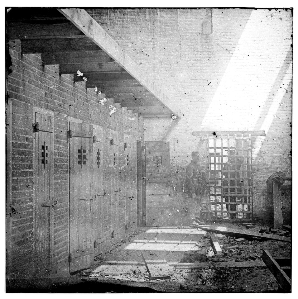Alexandria, Virginia. Slave pen. Interior view LOC cwpb.03581