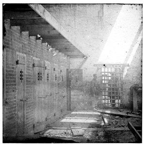 Alexandria, Virginia. Slave pen. Interior view LOC cwpb.03581