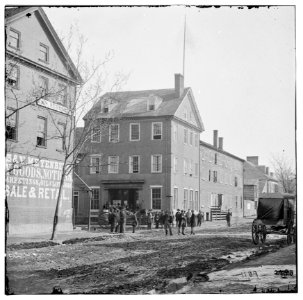 Alexandria, Virginia. The Marshall house, King & Pitt Streets LOC cwpb.01466