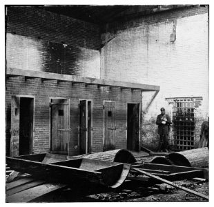Alexandria, Virginia. Slave pen. Interior view LOC cwpb.01471