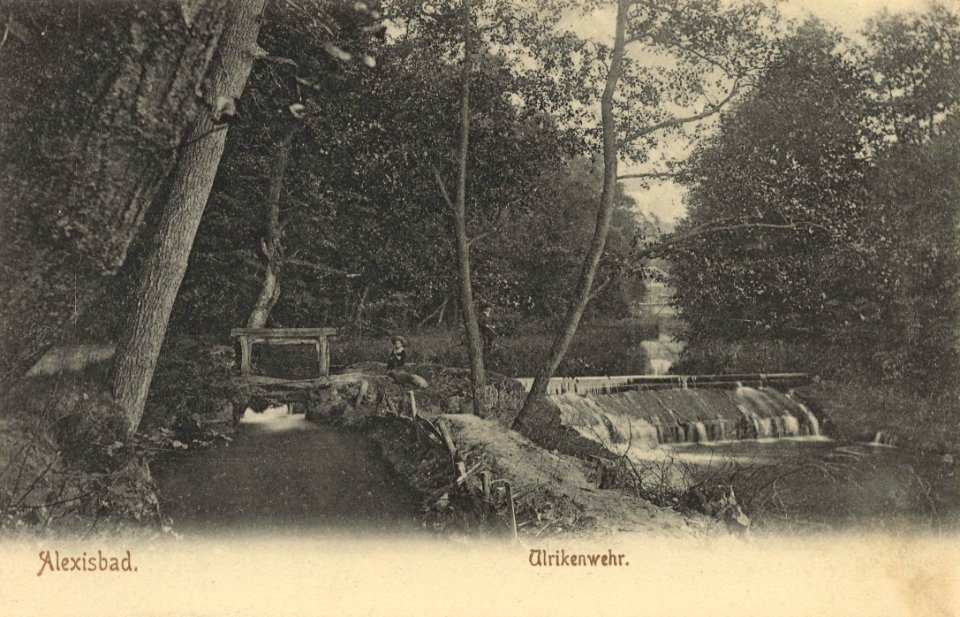 Alexisbad, Sachsen-Anhalt - Ulrikenwehr (Zeno Ansichtskarten)
