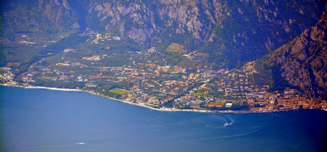 Italy landscape lemon on garda