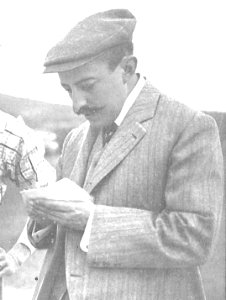 Alfonso XIII jugando al golf, de Campúa, Nuevo Mundo, 27-06-1907 (cropped). Francisco Barber