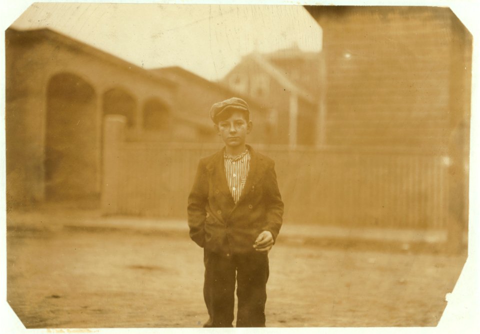 Alfred Corriveau, 14 Perkins St., works in Spinning Room -2, fifth floor. LOC nclc.02389