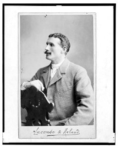 Alfred Chapins, professor at the Université de Genève, Switzerland, half-length portrait, seated, facing left) - Lacombe & Arlaud LCCN2004682547