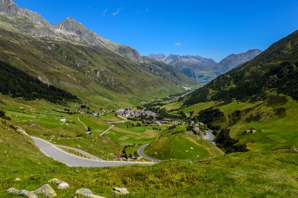 Landscape pass switzerland photo