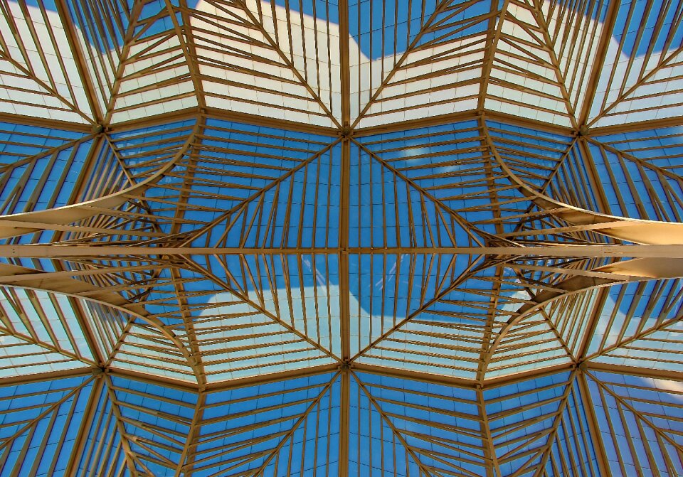 Steel metal ceiling
