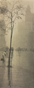 Alfred Stieglitz - Spring Showers, New York - Cleveland Museum of Art photo