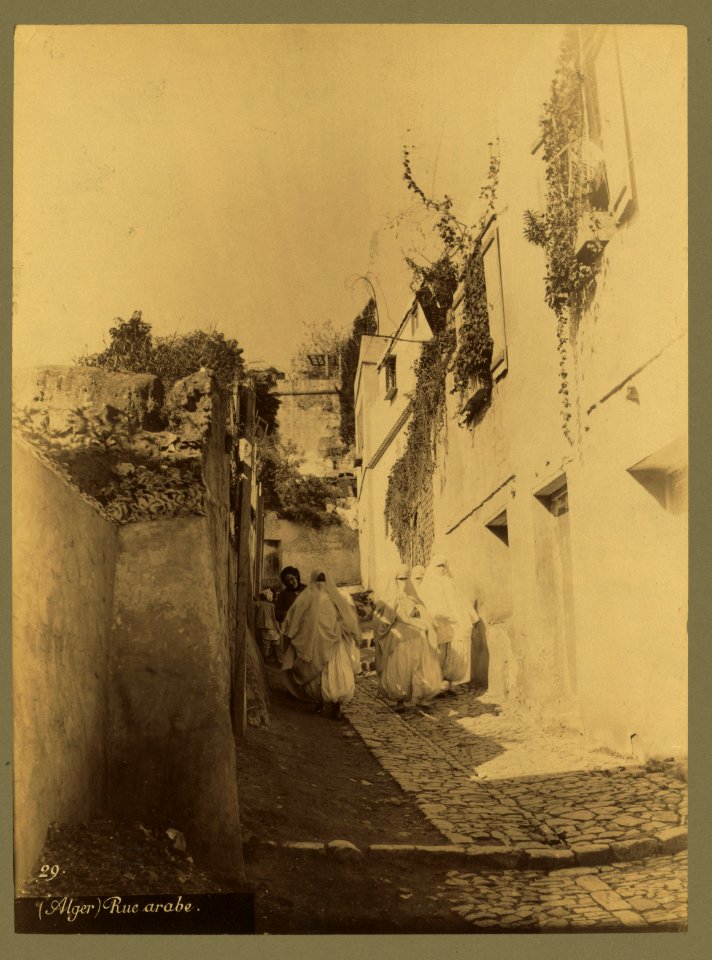 Alger) Rue arabe LCCN2004674277