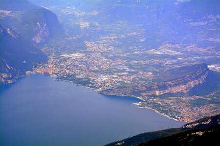 Italy landscape riva del garda photo