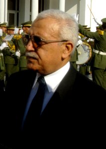 Algerian Minister of Defense Abdelmalek Guenaizia (2nd from righ (cropped)