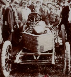 Algernon Lee Guinness, vainqueur sur Darracq de la côte de Gaillon 1906