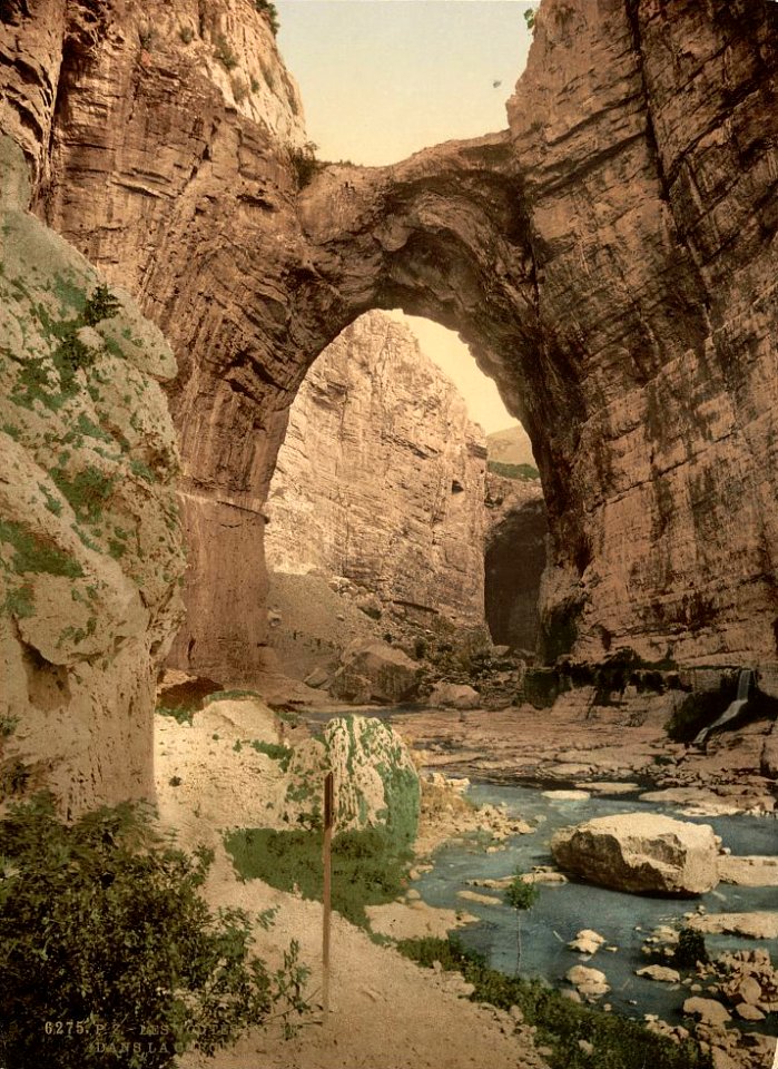 Algérie constantine arche naturelle