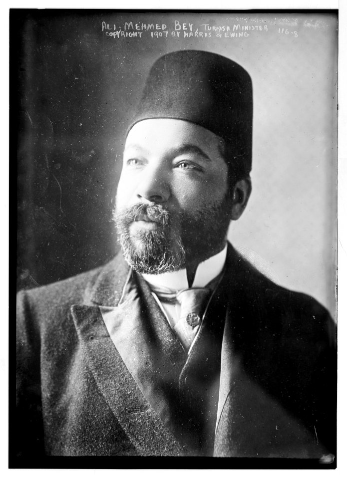 Ali Mehmed Bey, Turkish Minister, copyright by Harris & Ewing - Harris & Ewing LCCN2014680666