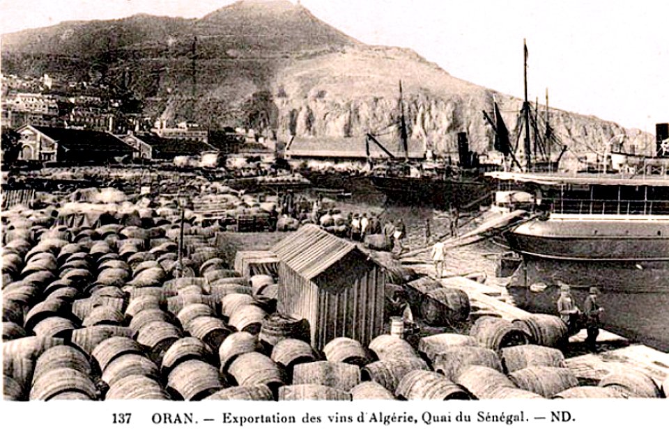 Algérie Oran expédition du quai du Sénégal