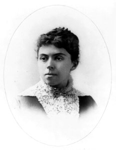 Alice (Freeman) Palmer, 1855-1902; bust portrait, facing left LCCN2006680052