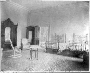 Alice (Roosevelt) Longworth, interior of her room - White House LCCN2006684581