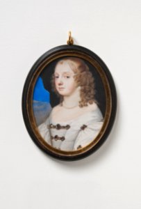 Alice Bourne, Lady Digby (d 1658) (Samuel Cooper) - Nationalmuseum - 24838