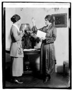 Alice Paul and Catherine Flanagan LCCN2016829012 photo