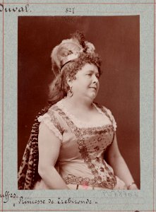 Aline Duval, par Nadar, 1875 (original)