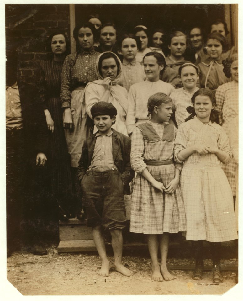 All are workers in Walker County Hosiery Mills, Lafayette, Ga. LOC nclc.02766